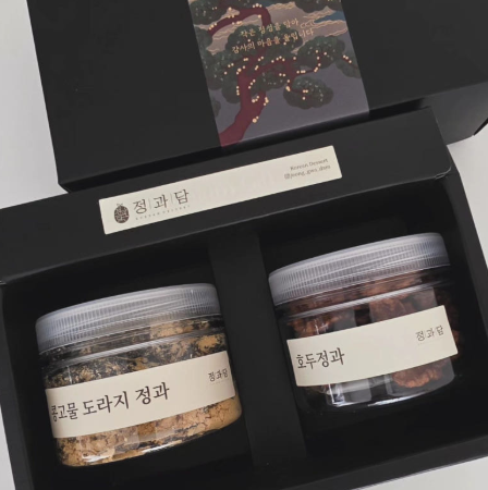 콩고물도라지&호두정과 세트