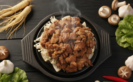 삼미 황토골 인삼 석갈비